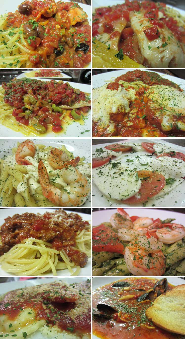 Bellino's Italian Restaurant Corpus Christi and Rockport Texas