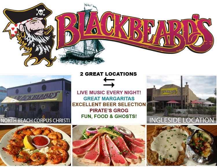 Blackbeard's Restaurant in Corpus Christi, Texas.