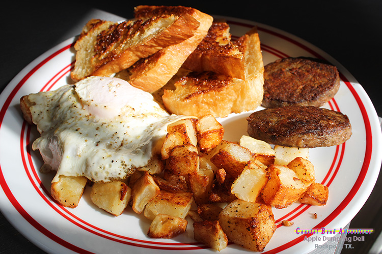 Apple Dumpling Deli in Rockport, Texas