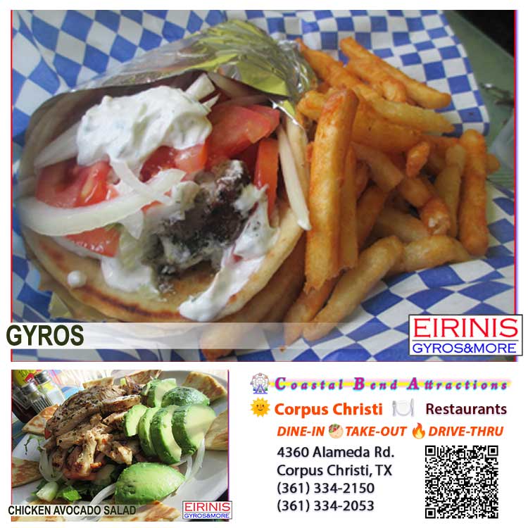 🍽️ Eirinis Gyros & More in Corpus Christi, Texas