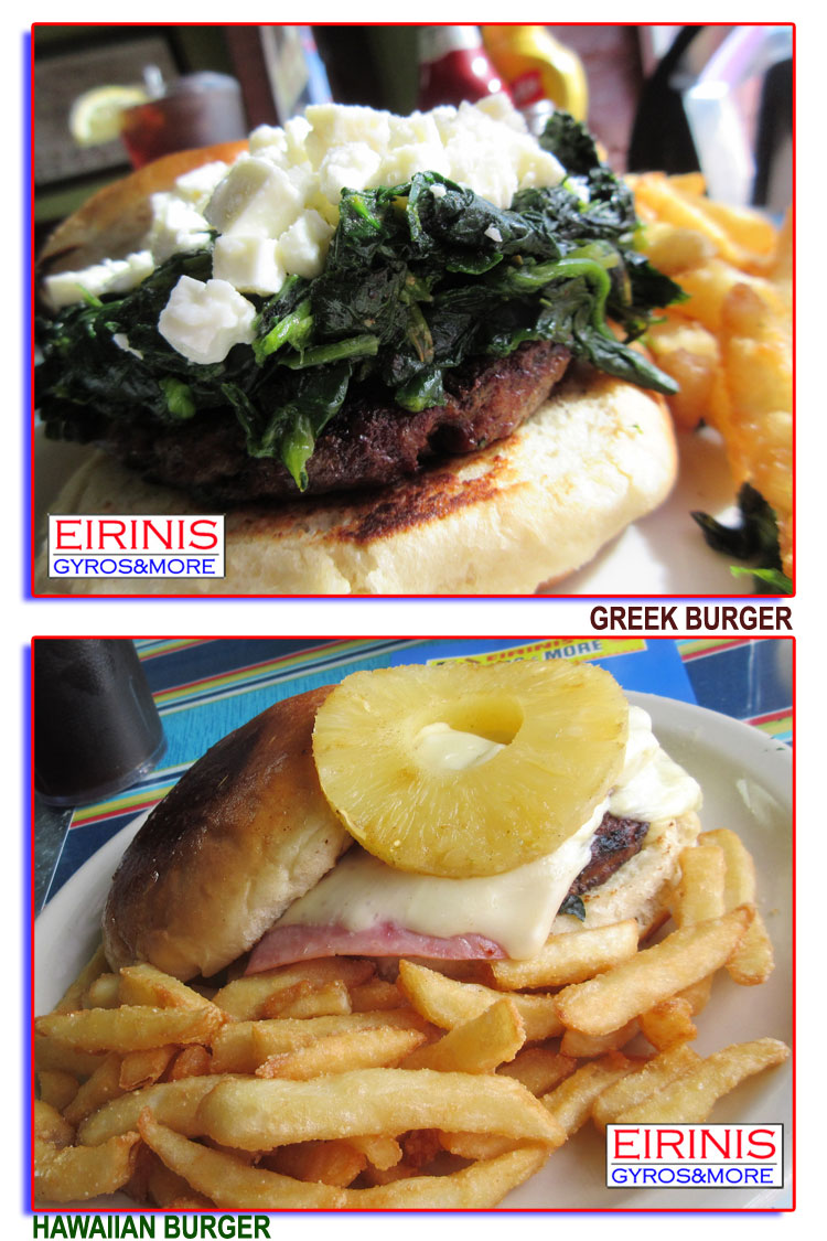 Eirinis Gyros & More Restaurant in Corpus Chrsiti, Texas.