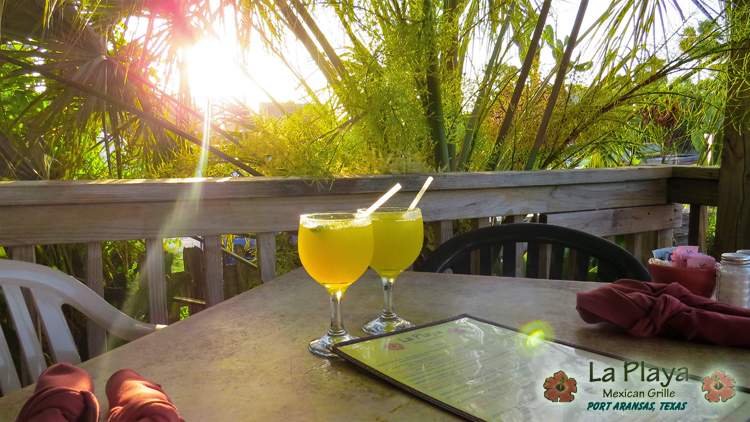 La Playa Mexican Grille Restaurant in Port Aransas, Texas.