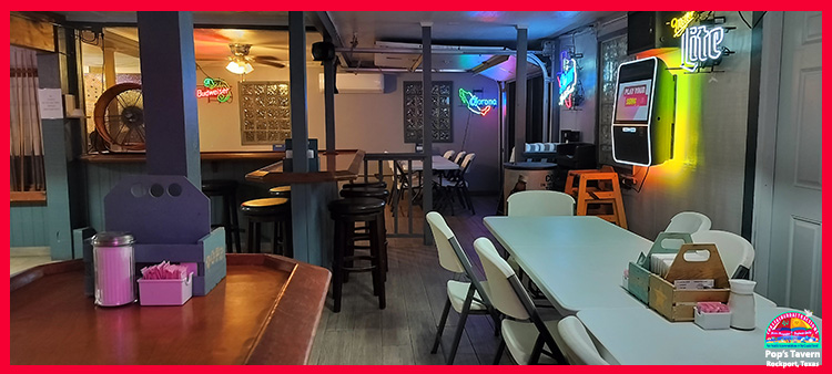 Pop's Place - Tavern Cafe in Rockport, Texas