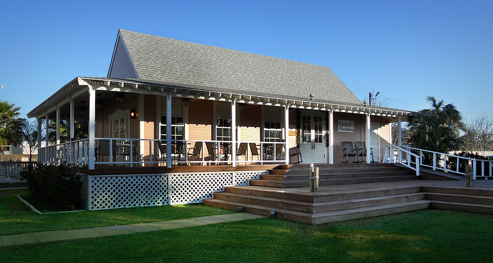 Roosevelt's Restaurant at The Tarpon Inn in Port Aransas, Texas.