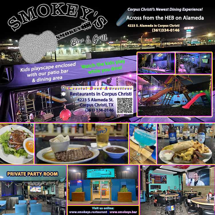 🍽️ Smokey's Bar & Grill in Corpus Christi, Texas