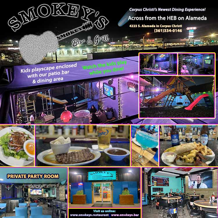 Smokey's Bar & Grill in Corpus Christi, TX.