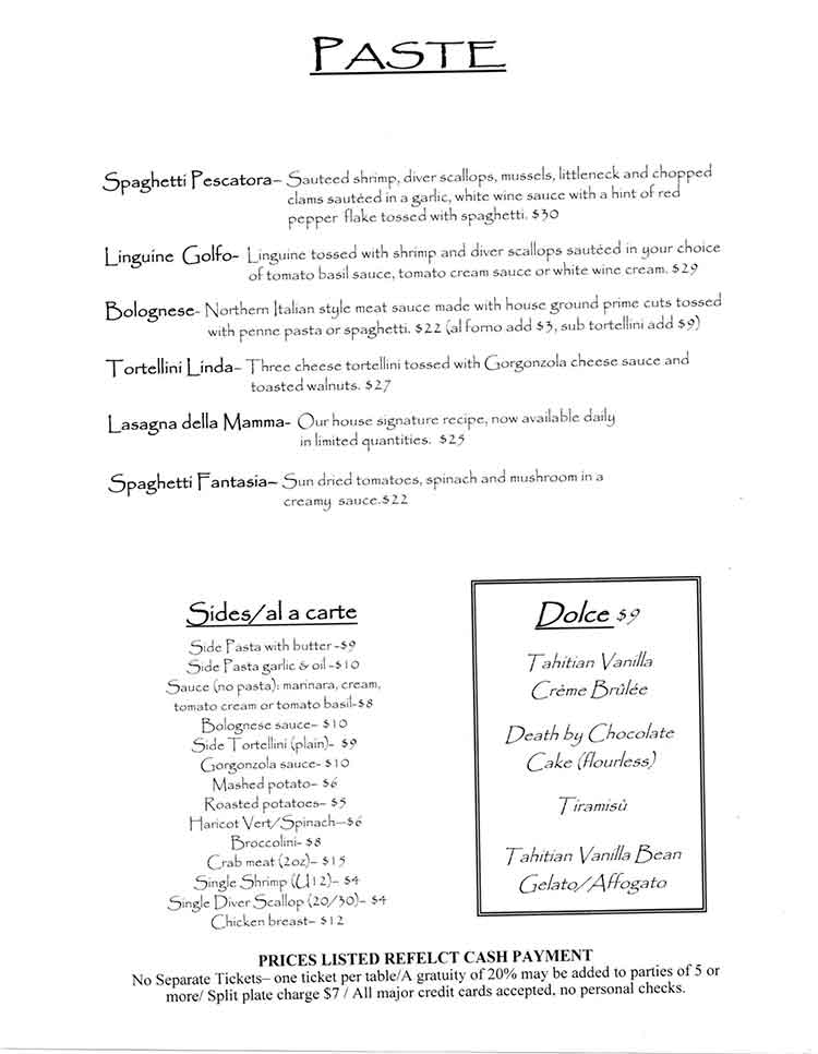 Venetian Hot Plate in Port Aransas Restaurant Menu Venetian Hot Plate Restaurant Menu in Port Aransas, TX.